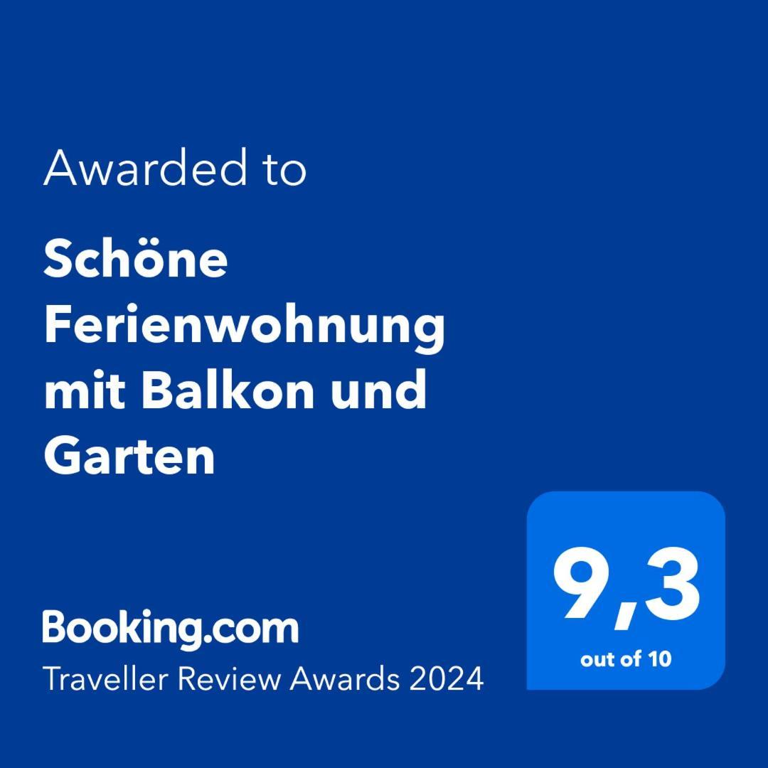 Schoene Ferienwohnung Mit Balkon Und Garten Nonnweiler Eksteriør billede